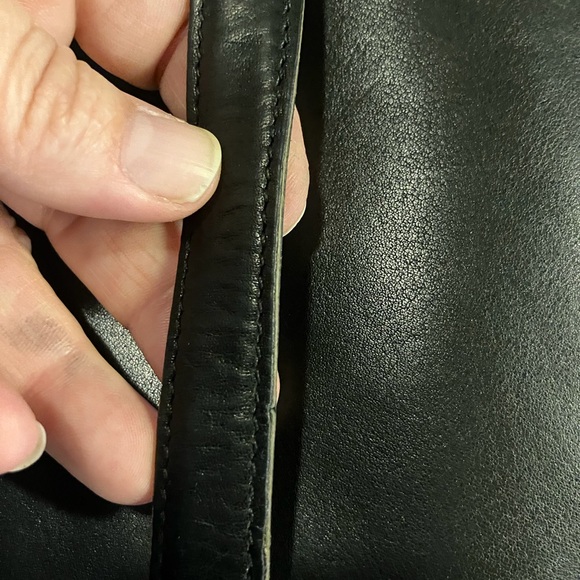 Vintage Coach Andrea Slim tote 9073 EUC in Black - Picture 10 of 12